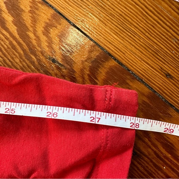 Adidas Original Stripes Compress Leggings - Red - Large - Picture 8 of 8